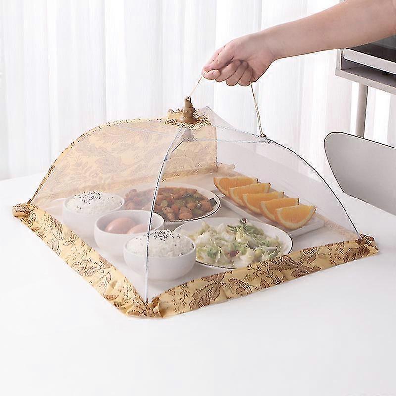 Dust-proof And Fly-proof Vegetable Cover(1 Pcs, Yellow)
