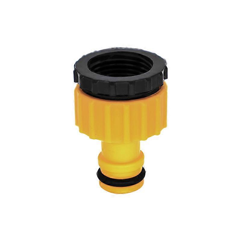 Faucet Union Adapter And Reducer With 4/6" Hose Quick And Easy Connection For Water Pipes - Plastic