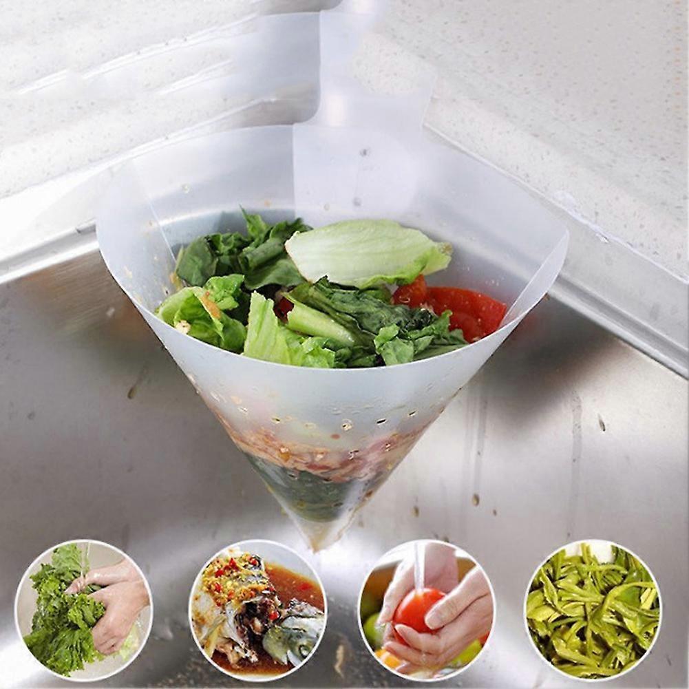 Kitchen Drain Sink Strainer Filter Food Catcher Foldable Anti-Blocking Stopper KAESI