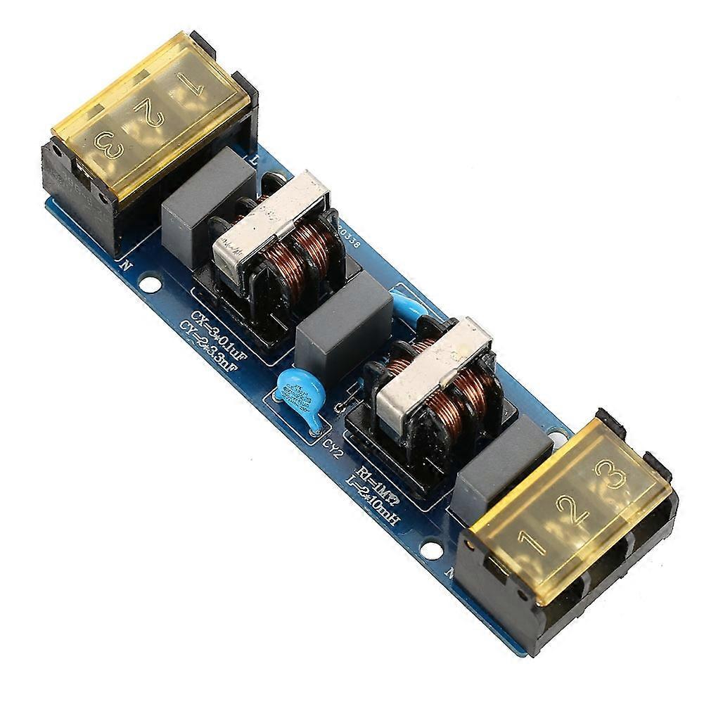 EMI Høyfrekvent To-trinns strøm Lavpass Filterkort for strømforsyning (6A)