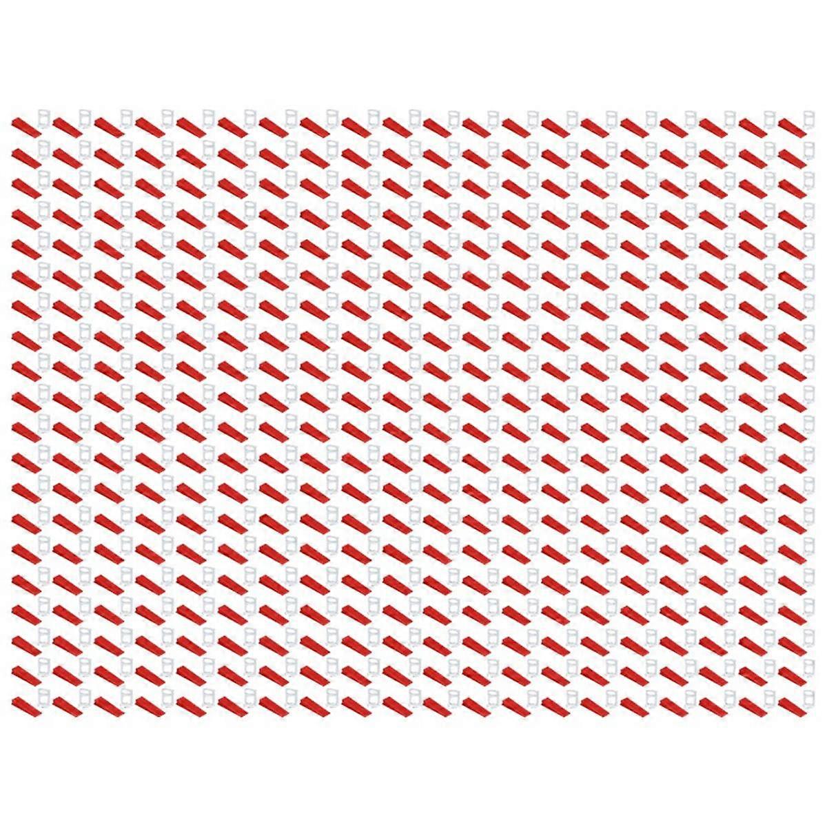 Csempeszintező rendszer 400 db csempeszintező távtartó és 100 db ékszintező eszközkészlet Ti-hez