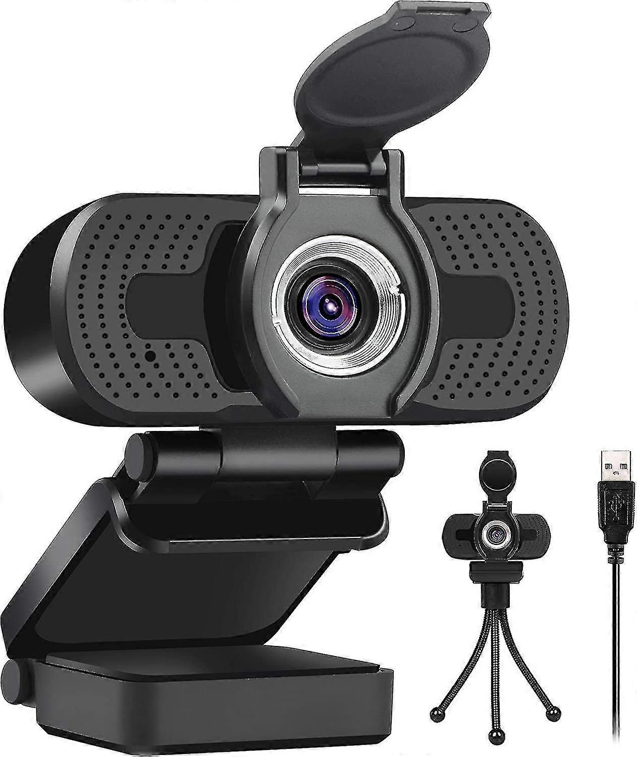 1080p Full Hd Webcam,computer Laptop Pc Mac Desktop Camera For Confere