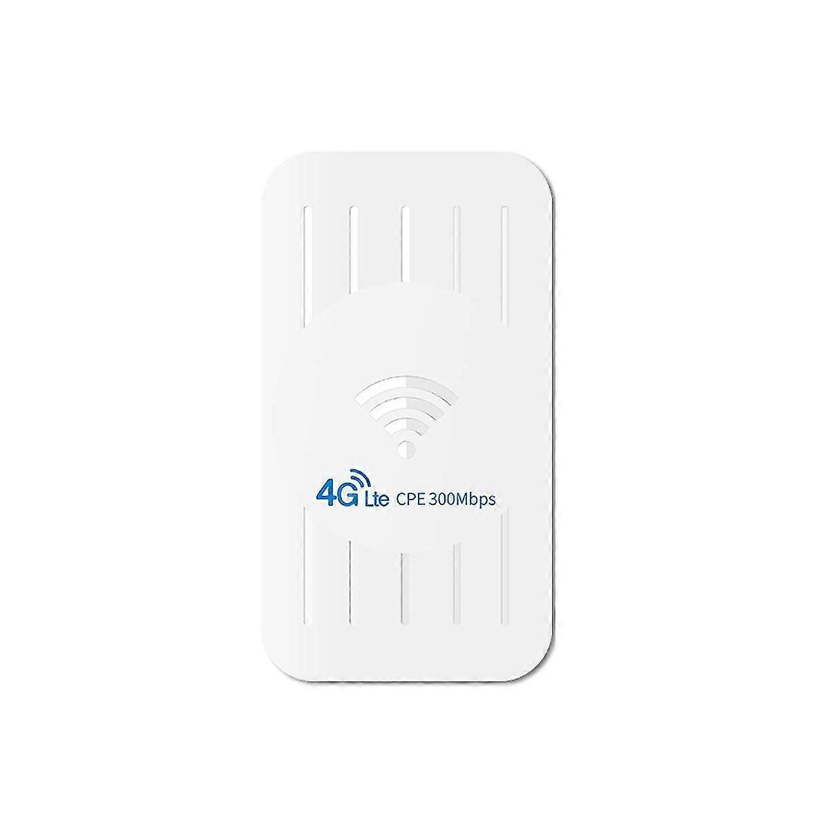 Waterproof Outdoor 4g Wifi Router 300mbps Wifi Extender With Sim Card 3g/4g Lte Router Long Range 100m 32 Users-eu Plug
