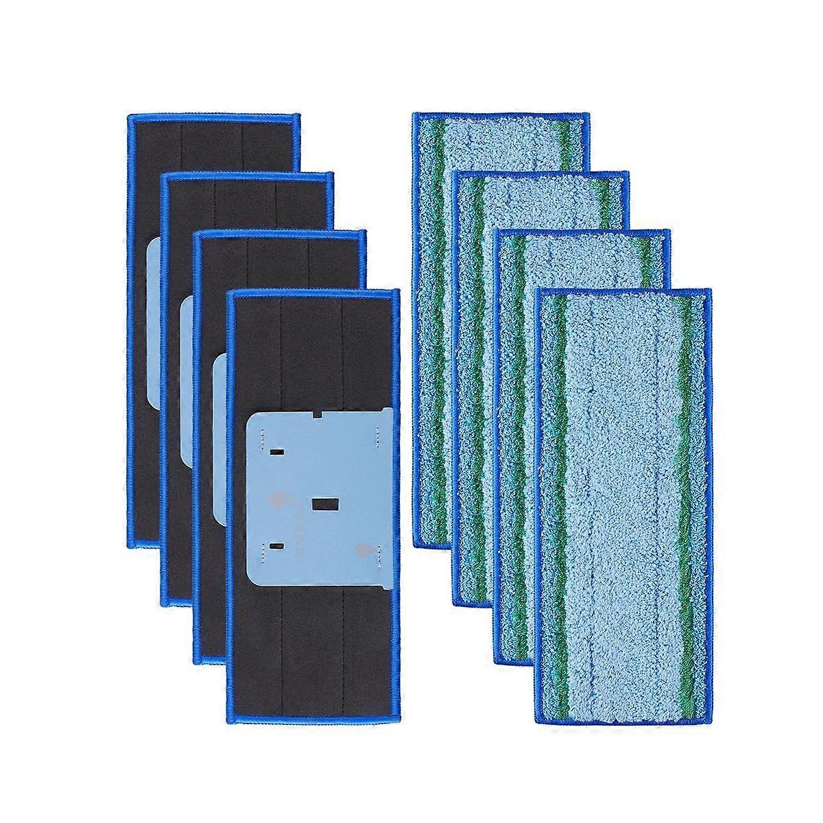 Replacement Mop Pad Compatible for M6 Robot Mop Accessories Washable Mop Cloth Pads