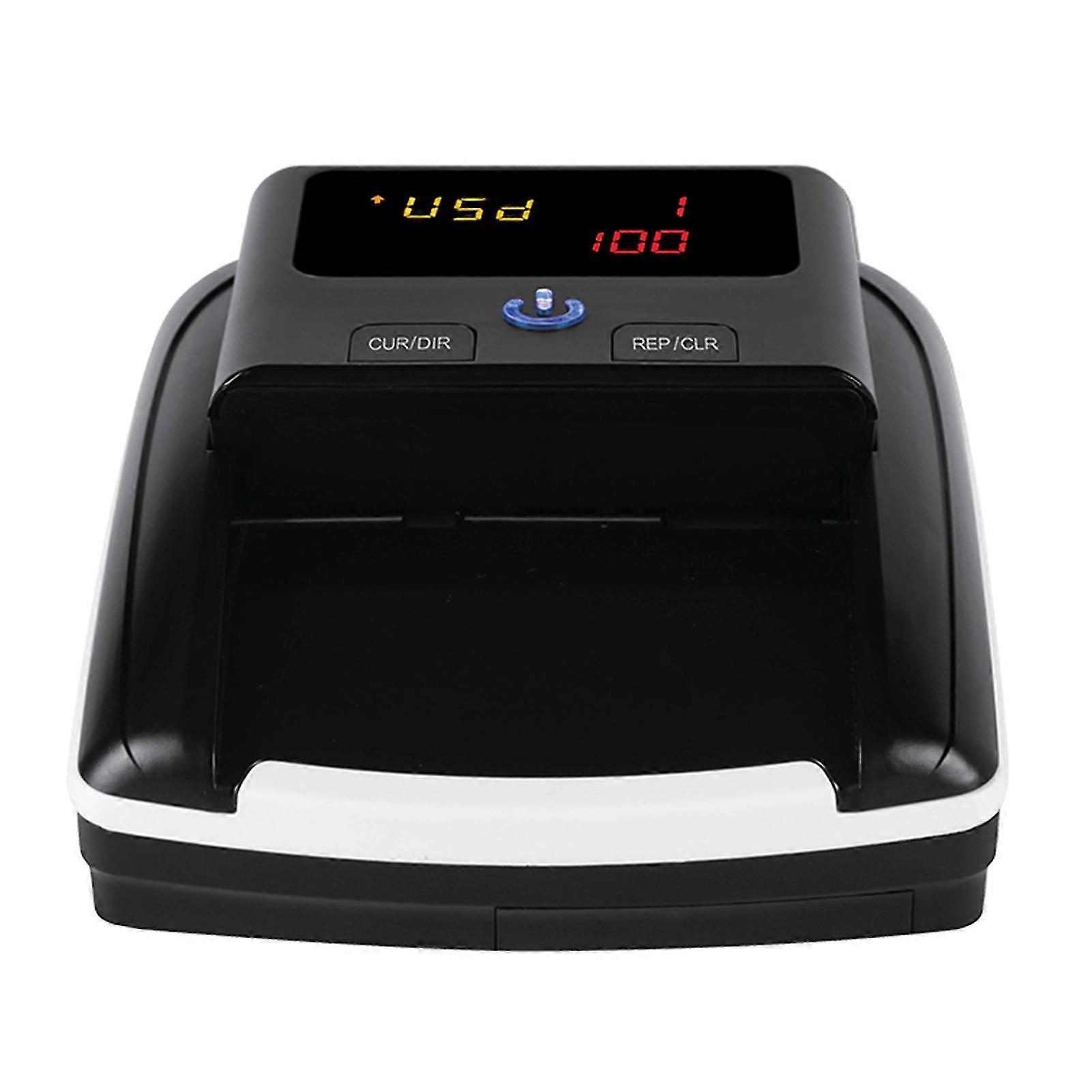 Bærbar Mini Money Counter Forfalsket Bill Detektor Automatisk Money Detection