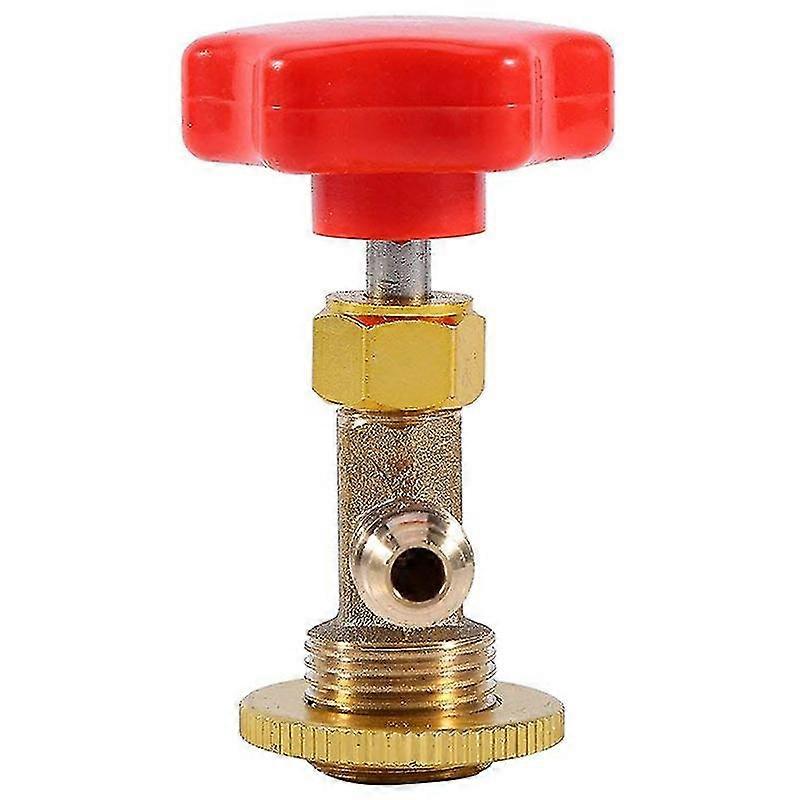 Robinet d'ouverture de bidon R134a M14/1/4 pouce SAE pour climatisation de voiture