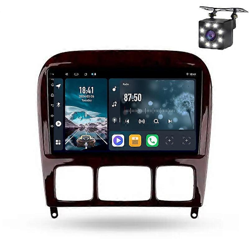 Android 14 Car Radio For Benz S-Class S Class W220 VV220 1998 - 2005 Auto Multimedia Player
