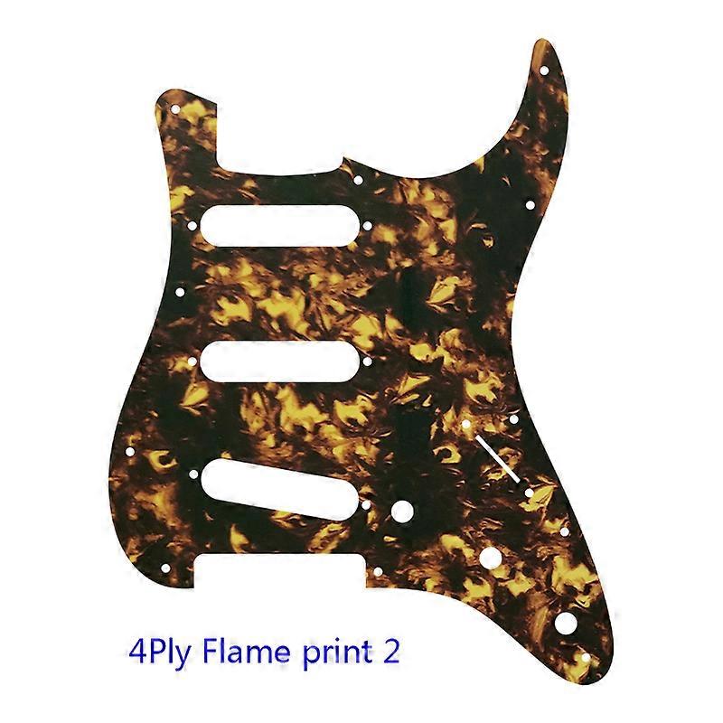 Guitar Parts - For US Gray Pearl 72'11 Screws Hole Standard St SSS Strat Guitar Pickguard Multiple Colors Available