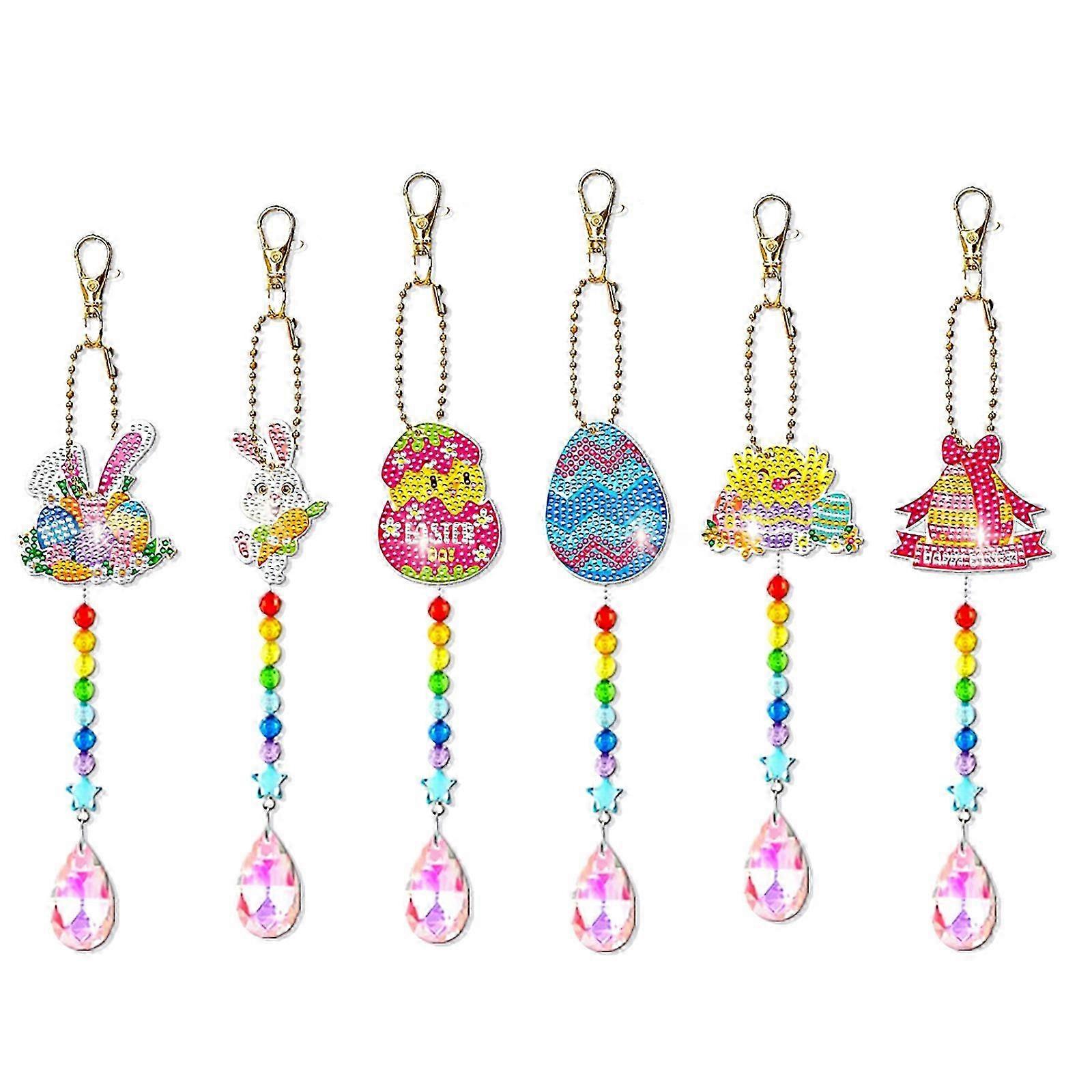 Egg Rabbit 5D Diamond Painting Suncatcher