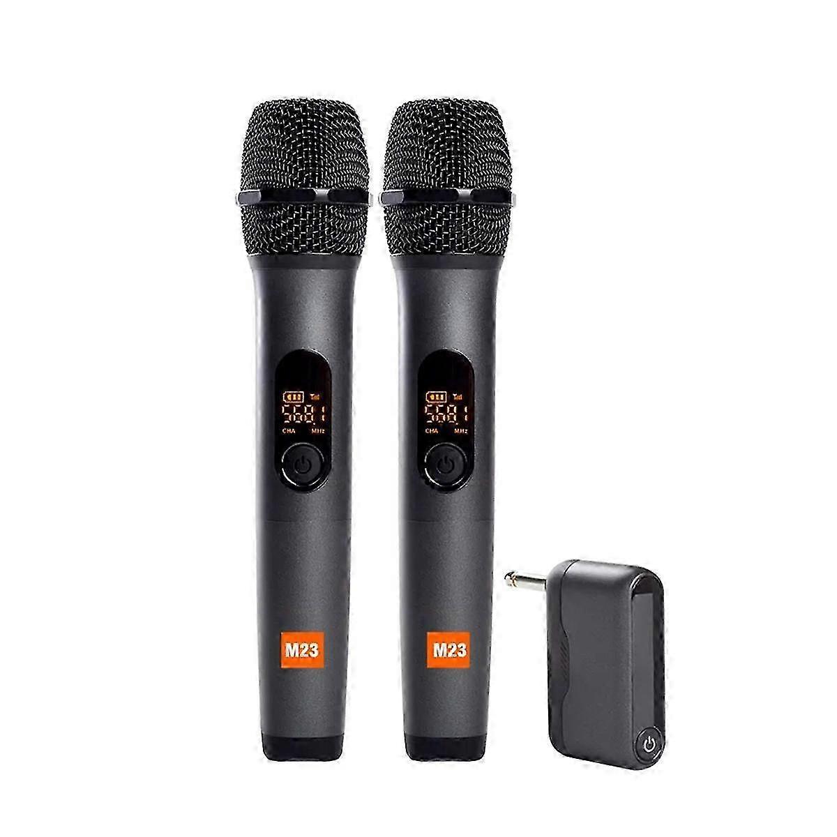 New Universal Microphone Home USB Wireless Microphone Live Broadcast Radio Digital Display Microphone
