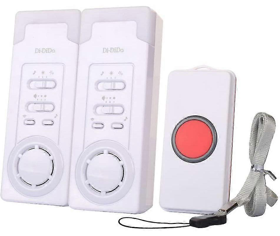 Mobile Alarm Emergency Call Button Radio Senior Citizens Nursing House Emergency Call Care Robbery (2 In 1)