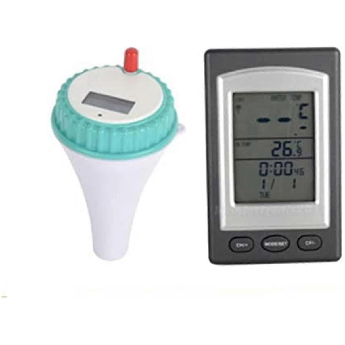 Wireless Pool Solar Remote Digital Easy Read Indoor Outdoor Floating für Schwimmbad Spa Pool Whirlpools und Teiche