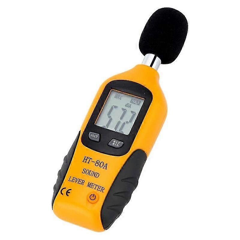 Mengshen Sound Level Meter 40-130dba, Professional Decibel Meter With Backlit Display (9v Battery Included)