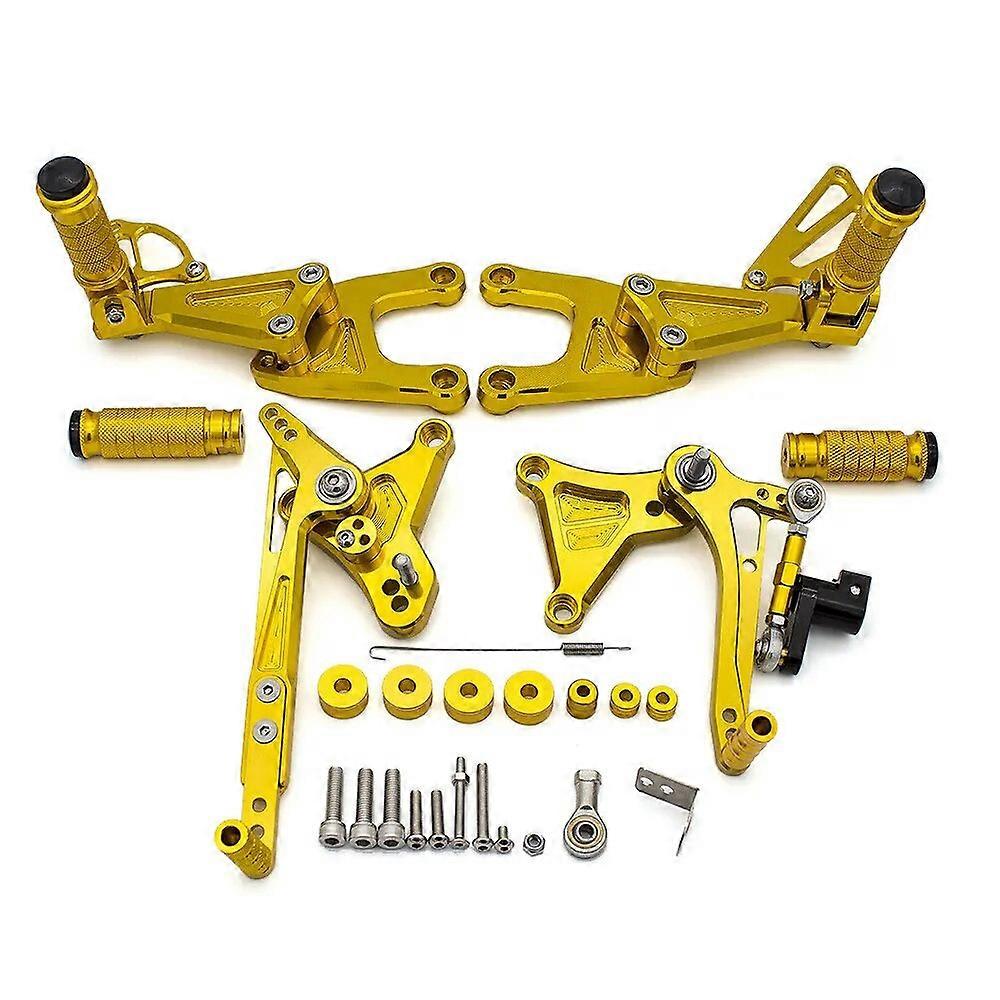 2023 FR Benelli TNT125 TNT 2018 2022 2013-2017 Motorrad Fahrer Beifahrer Furasten Zestaw podpórek Pedał Fu sttze hinten gesetzt