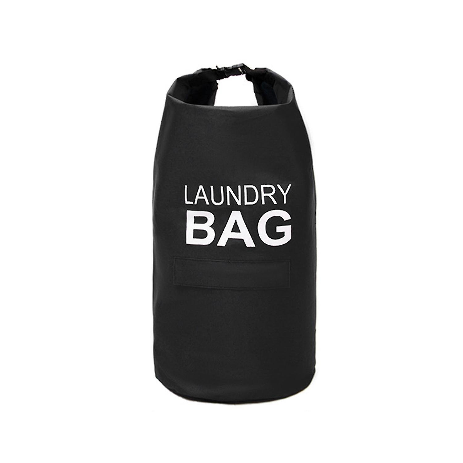 Laundry Hamper Practicability 600D Oxford Cloth Soft Clothes Organizer with Adjustable Shoulder Stra