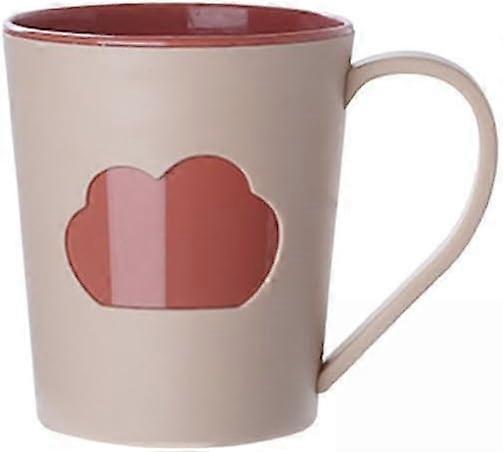 2x 400ml Toothbrush Cup, Multifunctional Bathroom Cup for Light Pink