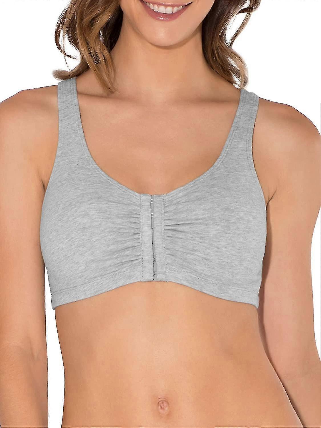Women'S Front Closure Cotton Bra
