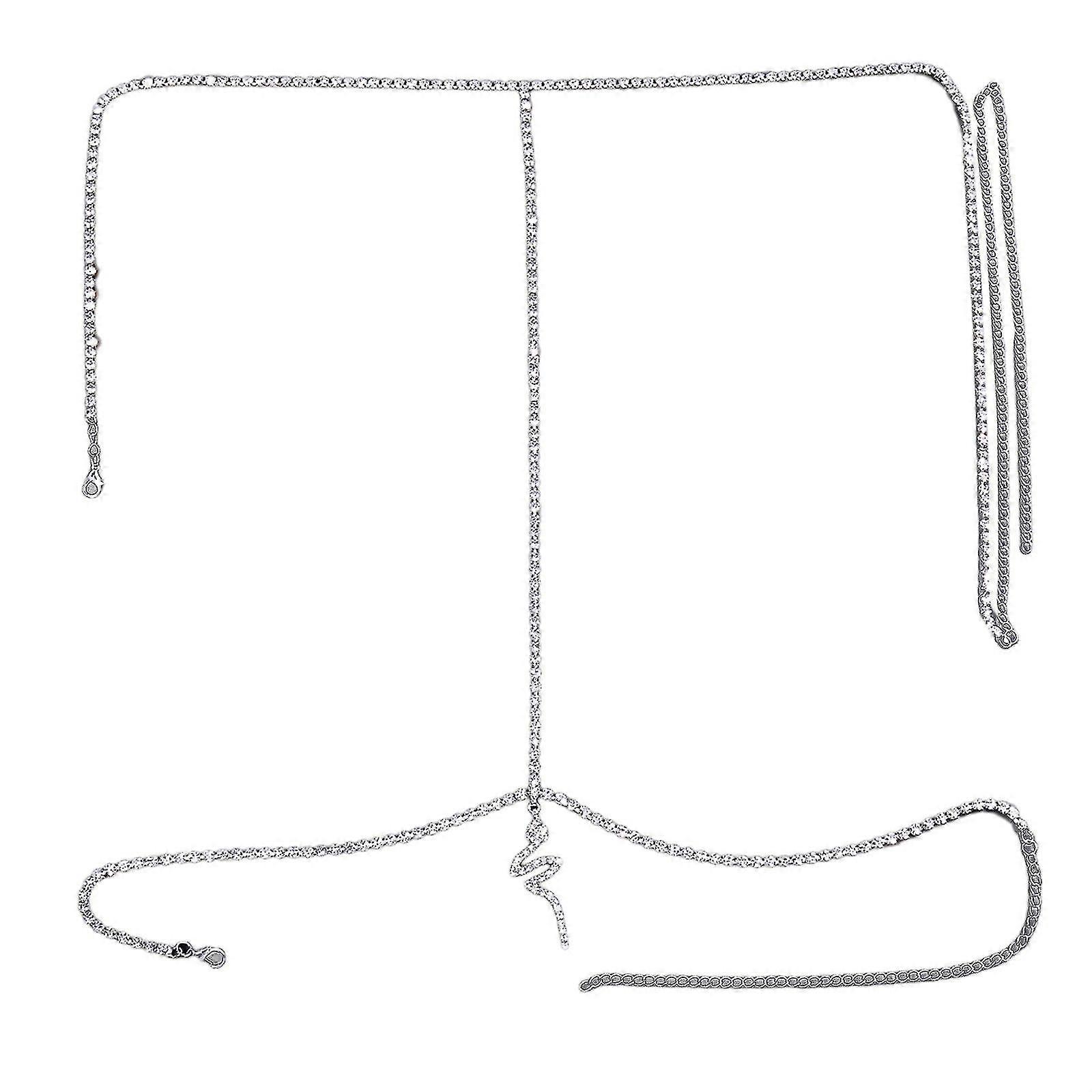 סקסי עבור ריינסטון מותניים שרשרת רגל נשים גותי בירית בירית שרשרת רגל הרג'וקו