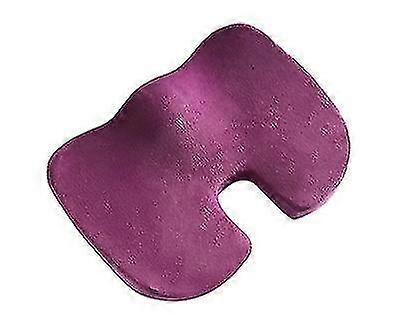 Memory Foam Seat Cushion With Removable Microfiberpurple