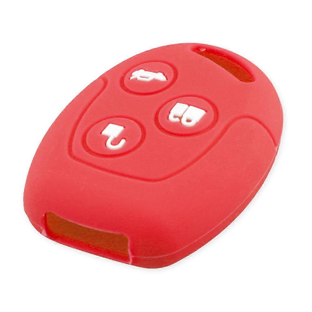 3 Buttons Remote Silicone Car Fob Key Case Cover For Ford Focus Mondeo Festiva Fusion Suit Fiesta KA Holder Protector