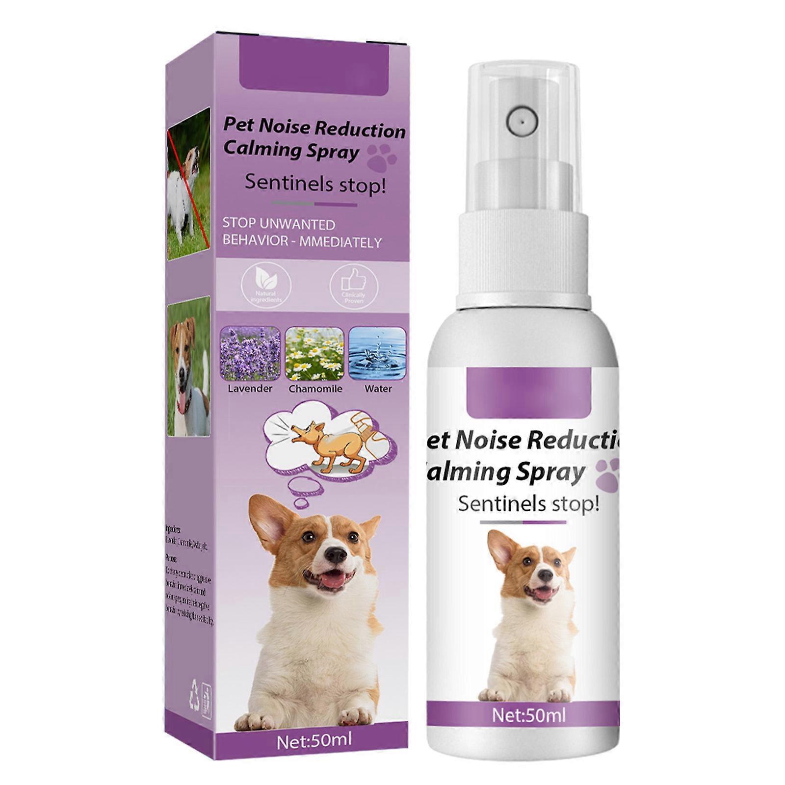 Dog Calming Spray 50ml Pheromone Copy Reduce Destructive Behaviors & Anxiety