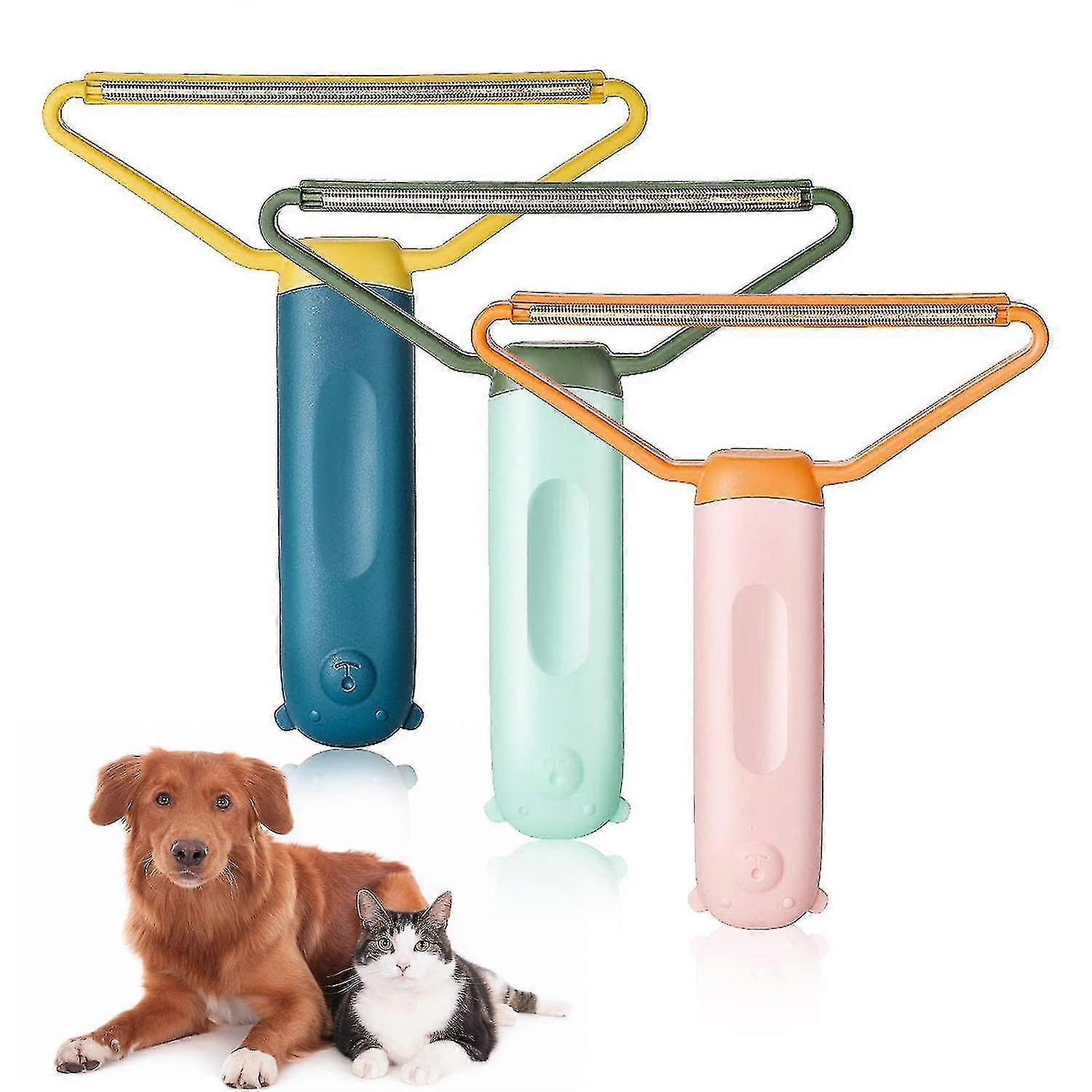 Pet Cat Dog H αφαίρεσης βούρτσα, φορητή επαναχρησιμοποιήσιμη -καθαρισμός H βούρτσα χαλί βούρτσας ταπετσαρίας αφαίρεσης κατοικίδιων ζώων