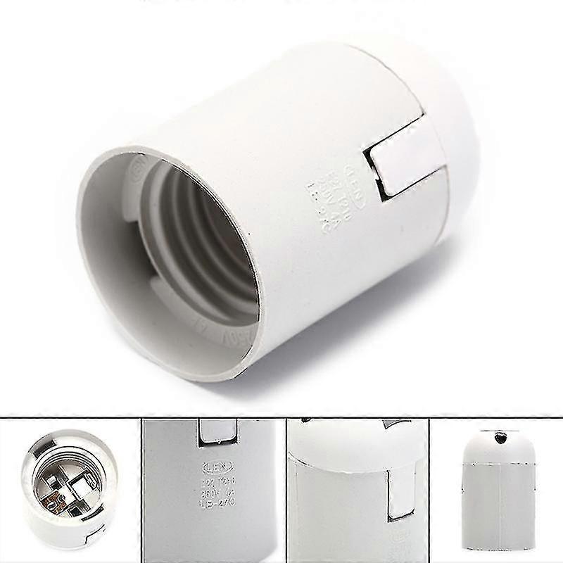 Screw Es E27 M10 Light Bulb Lamp Holder Pendant Socket Lampshade Collar