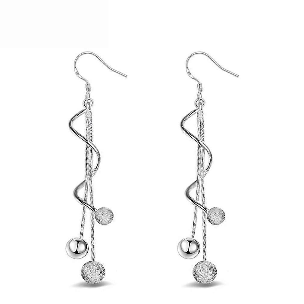 Long Earrings Sand Light Dangling Beads for Ceremony