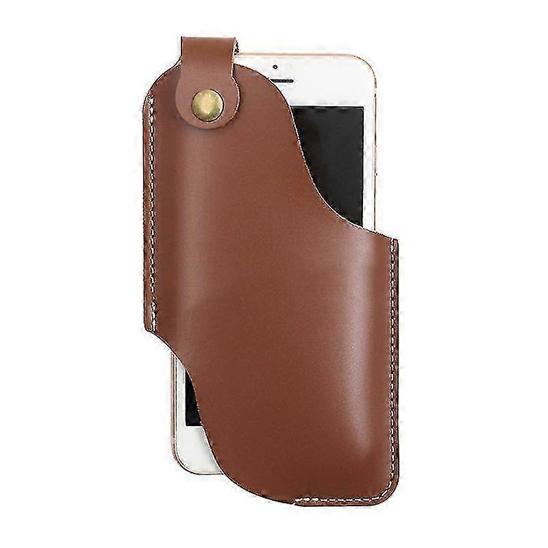Coldre retro de couro com cinto loops capa de cinto de telefone celular para