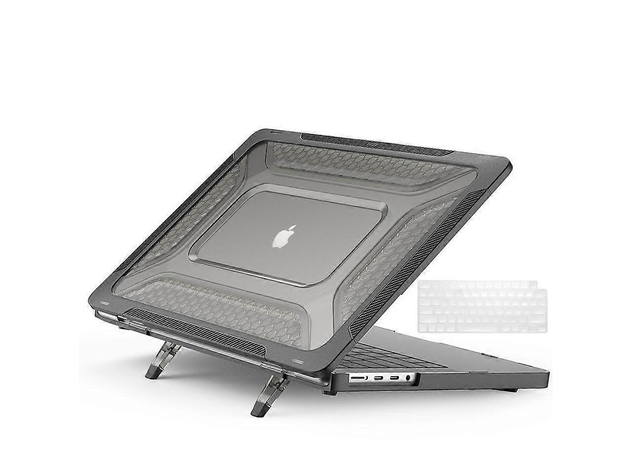 MacBook Pro 14 inch Case 2023 2022 2021 M2 A2779 A2442 M1 Pro/Max Chip with Touch ID, Hard Shell Protective Cover with Stand,Keyboard Skin