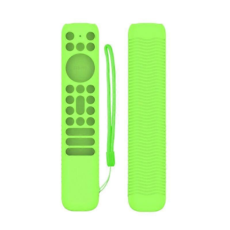 Silicone Remote Control Cover Case With Lanyard Anti Slip Television Remote Cover All Inclusive For Tcl Rc902v Fmr1 Voice Remote - Remote Control - Al