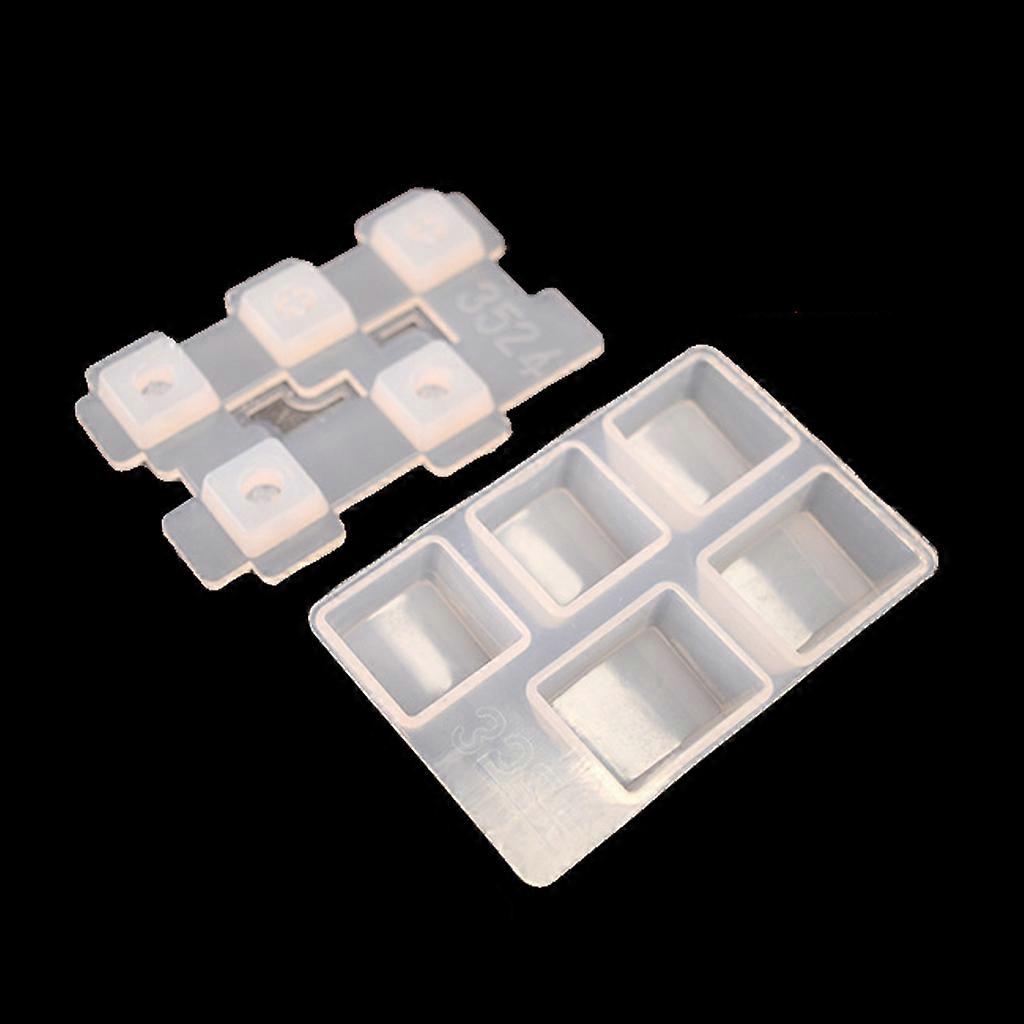 Compatible with Cherry MX Mechanical Gaming Keyboard Epoxy Resin Mold Computer PC Gamer Pet Paw  Keycaps Silicone Molds
