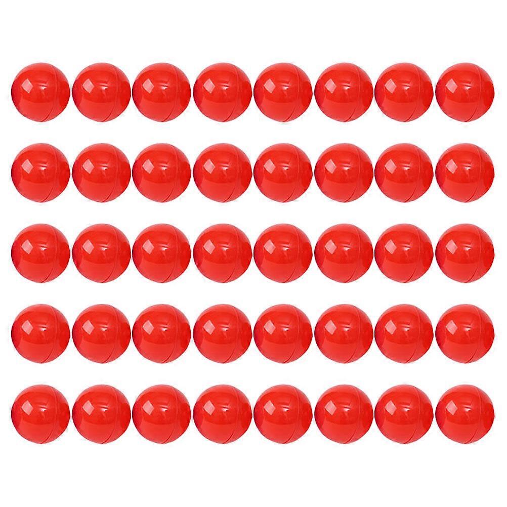 50pcs Lottery Balls Sphere Game Balls Entertainment Openable Balls Activity Lottery Balls