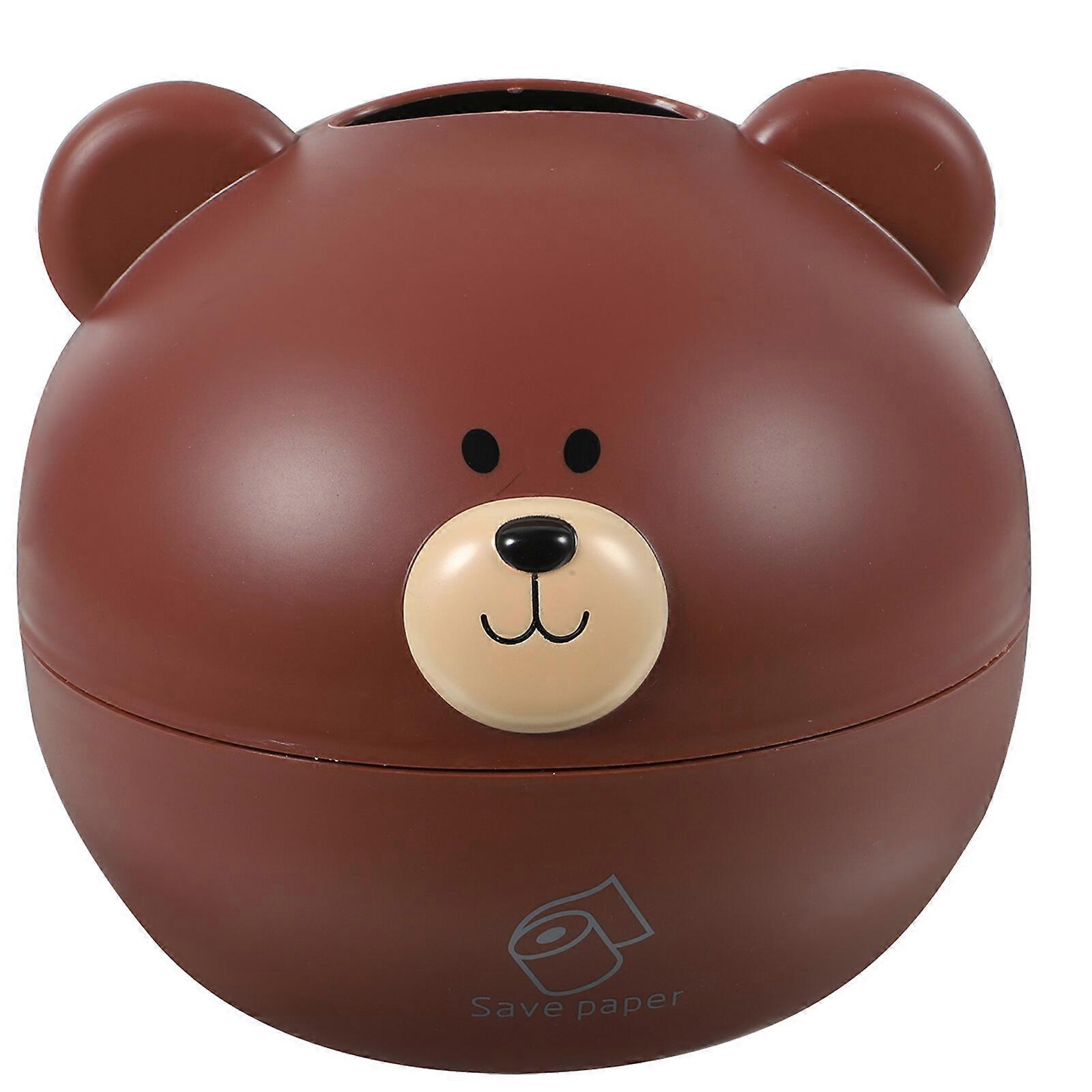Household Tissue Box Dispenser Cartoon Tissue Box Cover Desktop Napkin Holder for Office Home