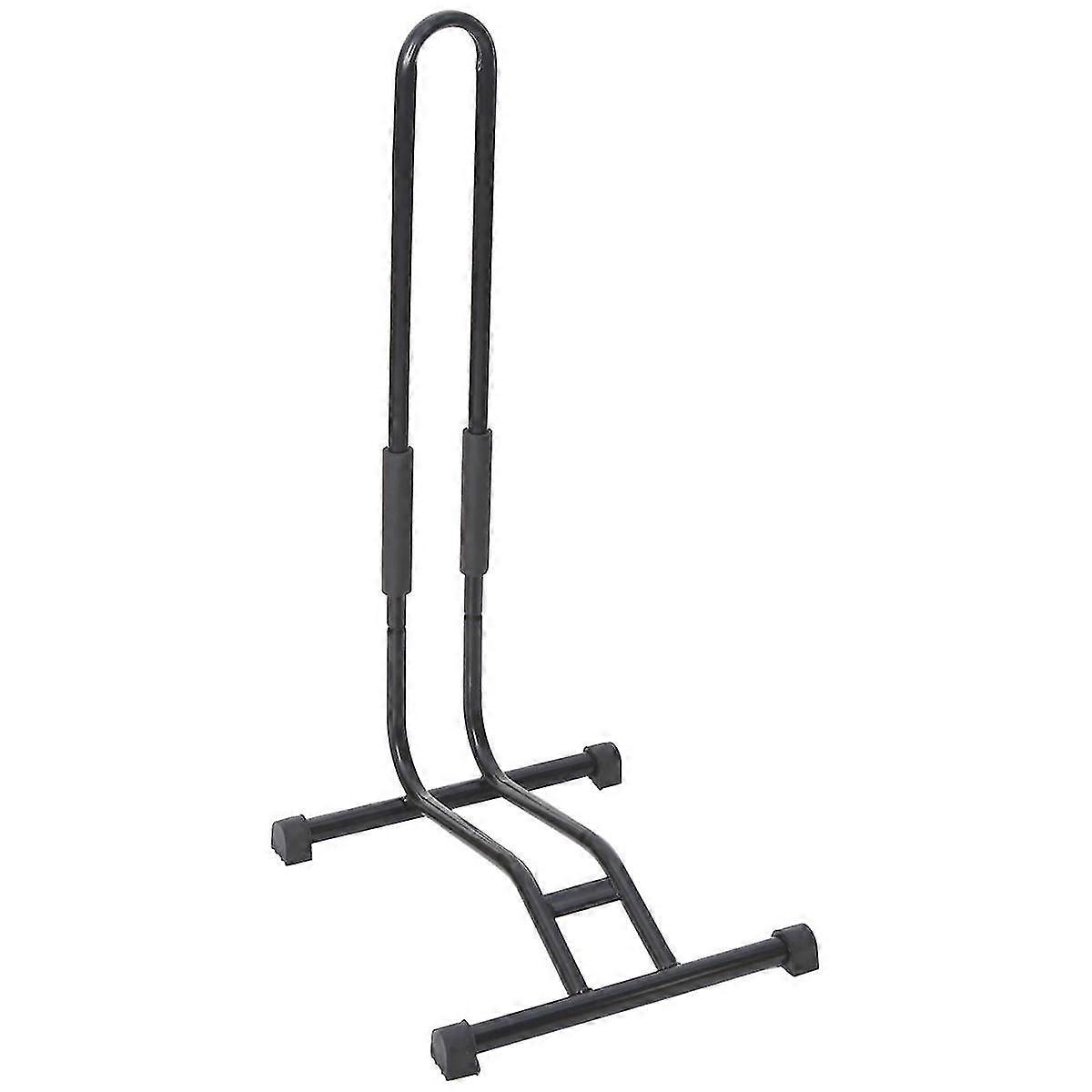 Support de vélo noir avec coussinet en éponge