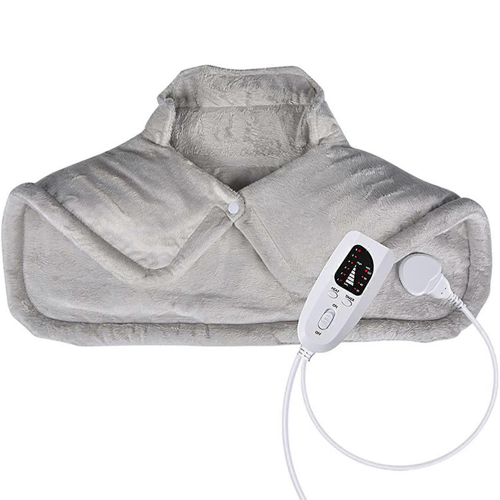 Weighted Heating Pad For Neck And Shoulders, Instant Pain Relief For Muscle Aches, Stiffness, Tightness, Muscle Spasms