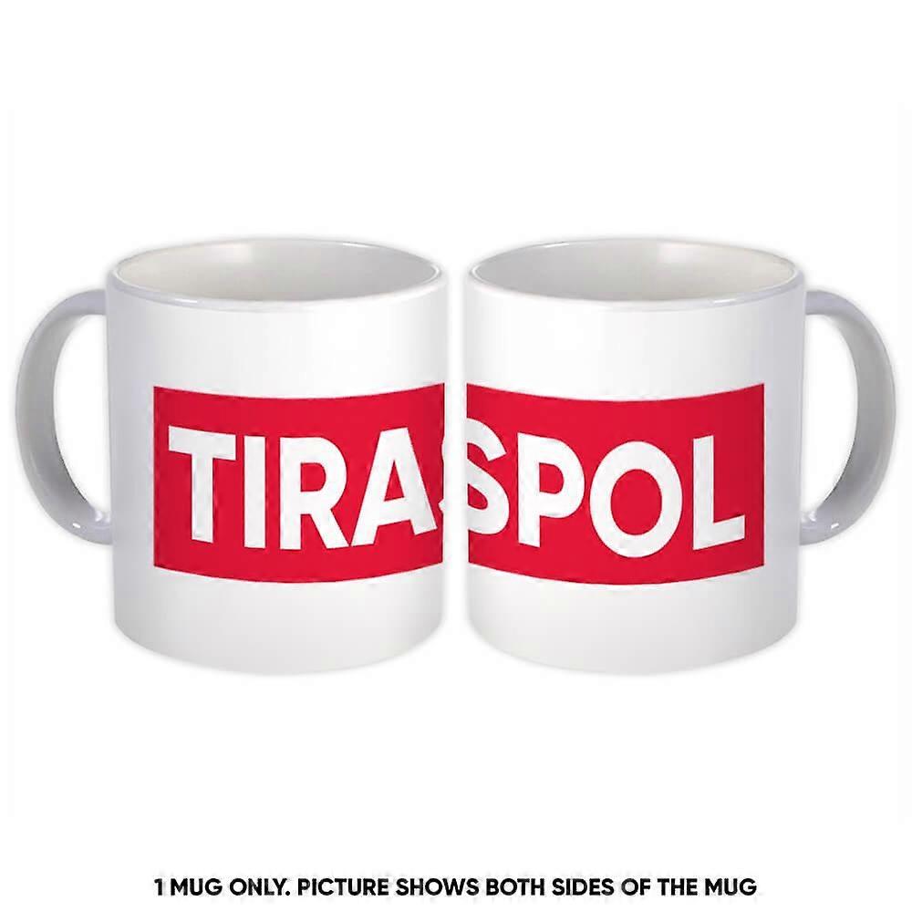 Gift Mug: Tiraspol Moldova Red