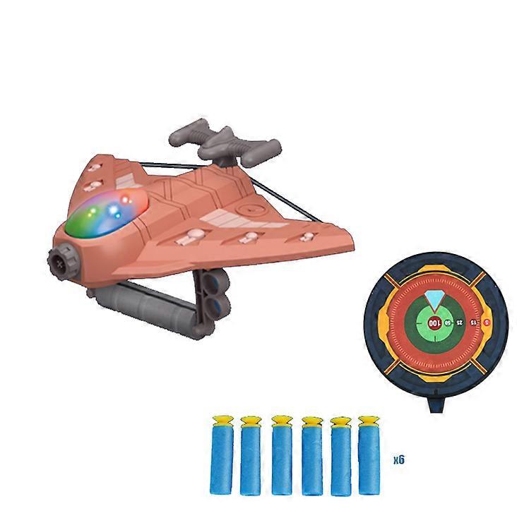 Bubble Catapult Plane Toy Airplane Outdoor Toys One-Click Ejection Model