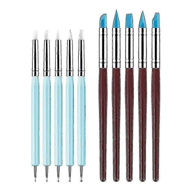 10pcs Plastic Clay Tools Modeling Clay Tools For Kids Shaping And Sculpting