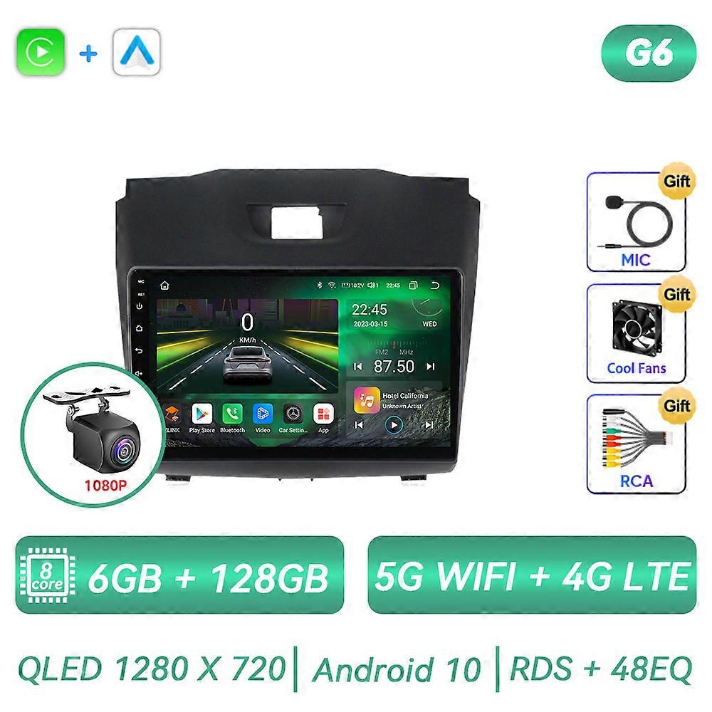 Android Car Radio For Chevrolet TrailBlazer 2 S10 Holden Colorado For Isuzu D-Max DMAX Multimedia Player Carplay Navigation GPS