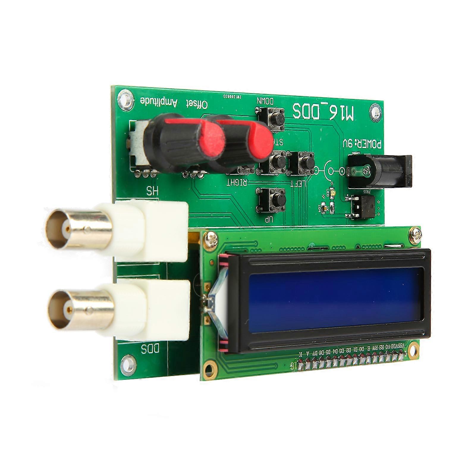 LTDZ-M16-1602 DDS Signal Generator Easy to Use Low Frequency Fiberboard Signal Generator Signal Generator Direct Digital Synthesis for Sine Wave QinHa