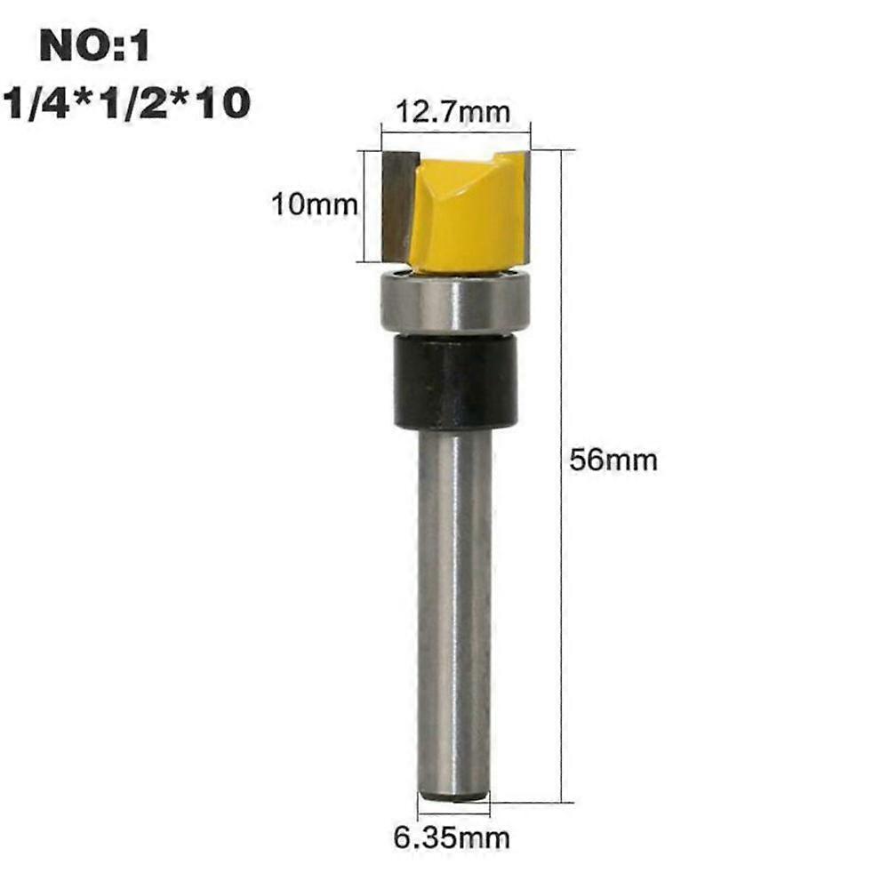 Flush Pattern Bit Trim Carbide Workshop Supply Router Bits Top Bearing