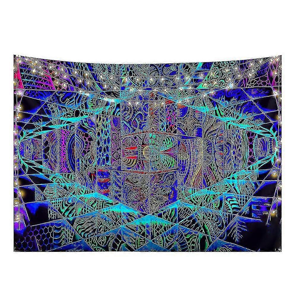 3d Space Trippy Tapestry Psychedelic Wall Hanging Bedspread