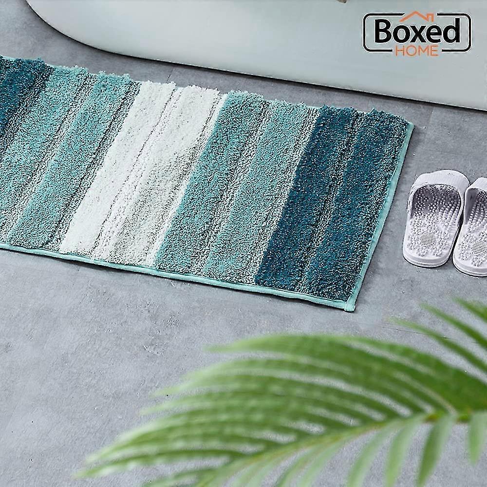 Microfiber Bath Rug,bath Mat,non Slip Absorbent Washable Bathroom Mat