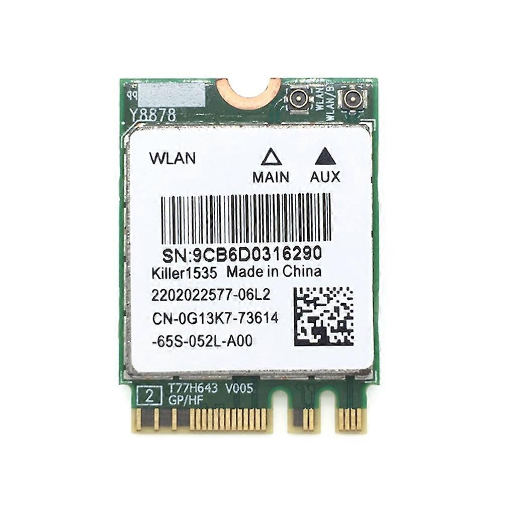  NetworkCard Killer1535 Wireless NetworkCard NGFF Interface Support BT4.1