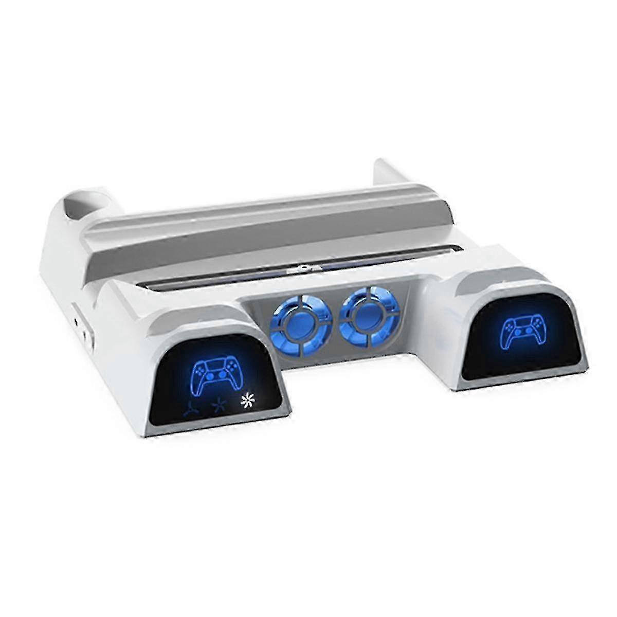 For Slim Multifunctional Cooling Charging Base with Disc Storage Rack Suitable for Controller Charg