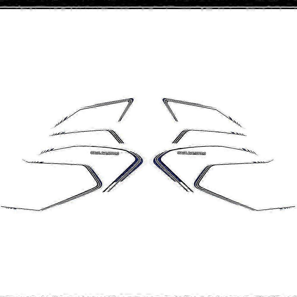 オートバイGL 1800ツーリングステッカーデカールキットケースホンダゴールドウィングGl1800タンクパッドプロテクターフェアリングフェンダー2018 2019 2020