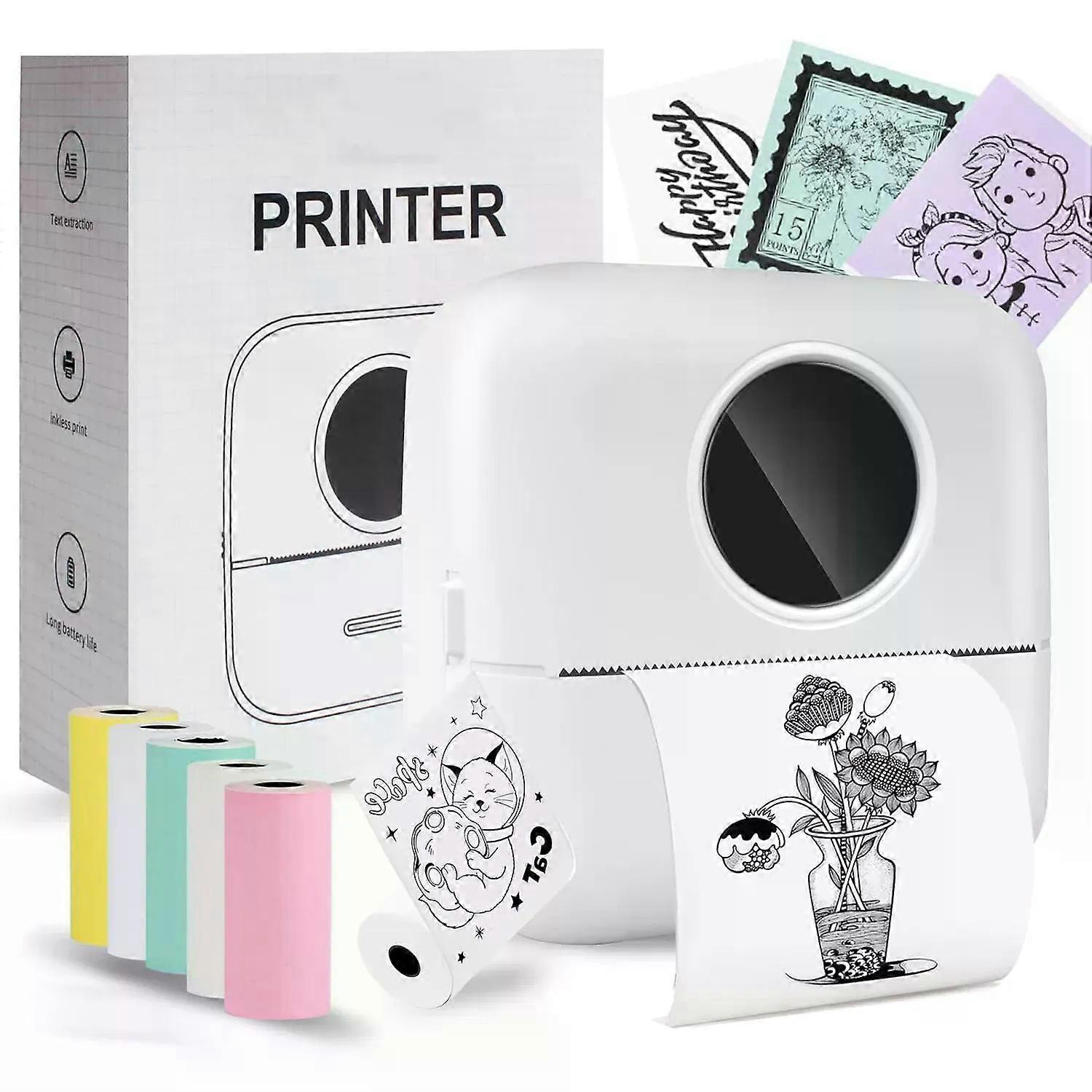 Mini Pocket Thermal Printer Bluetooth Mobile Phone Photos Label Printing Machine