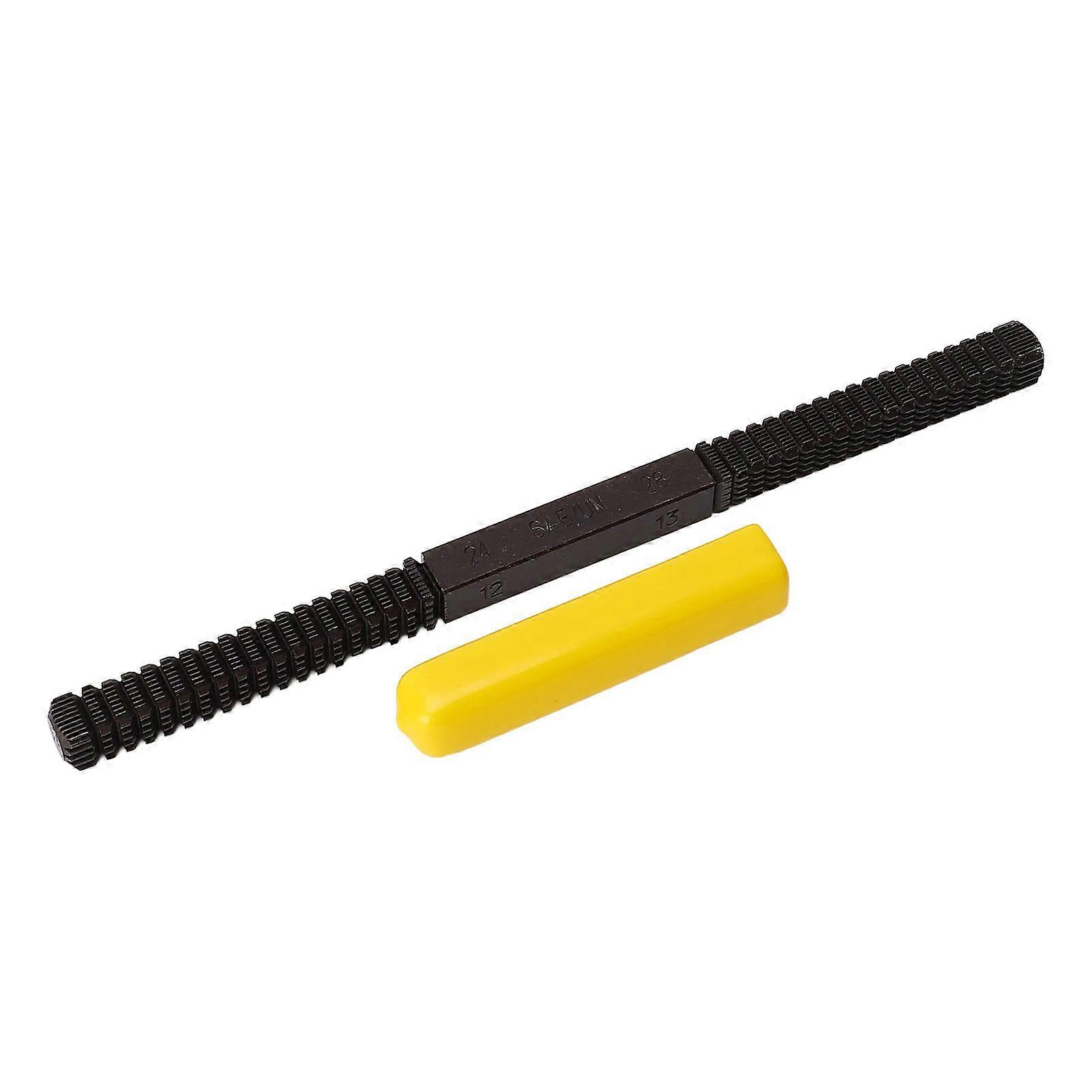 Thread Repair File 45 Steel Fast Efficient High Strength SAE UN Thread Repair Tool for Engineering Home Projects