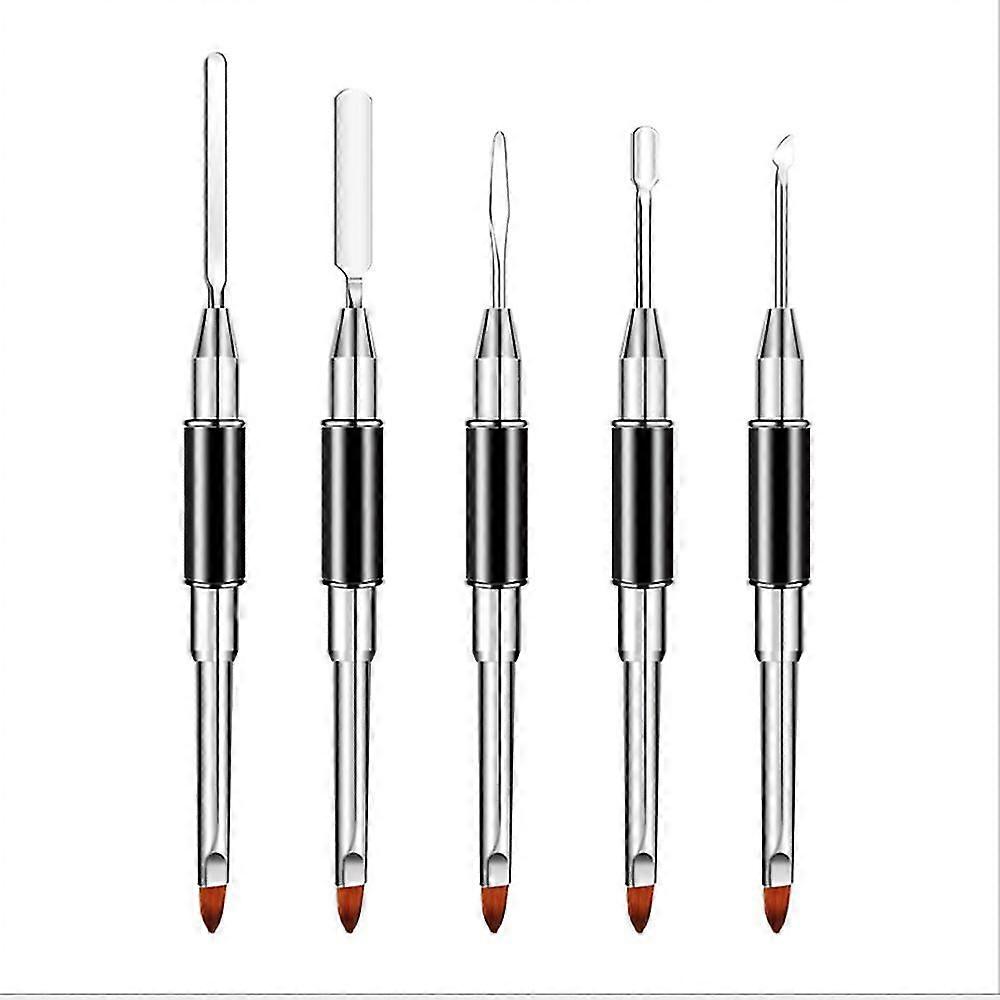 2 In 1 Design Nail Pusher Peeler Scraper - Dual-ended Poly Nail Gel Brush Picker
